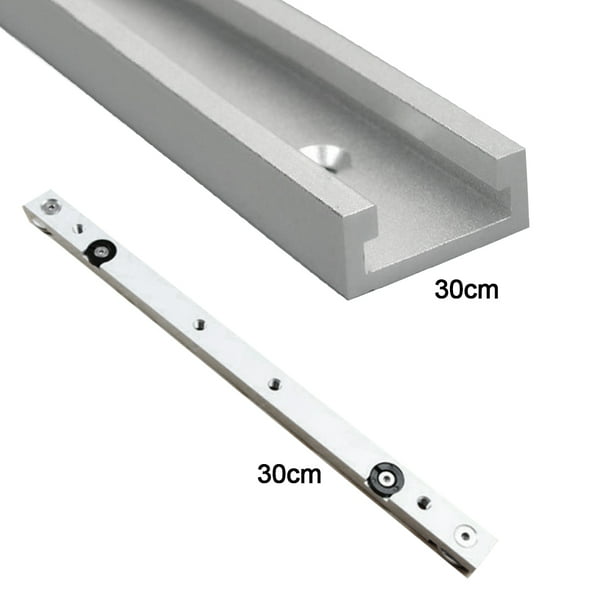 Aluminium 60cm/24 Inch T-Slot T-Track Miter Track Woodworking Tools 24 Quality